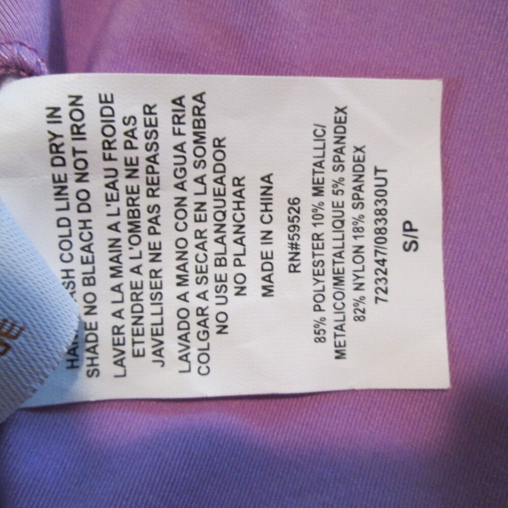 BECCA Standard Network Cami Bikini Top, Adjustable, Tie Back NWT Sz S - Picture 10 of 10